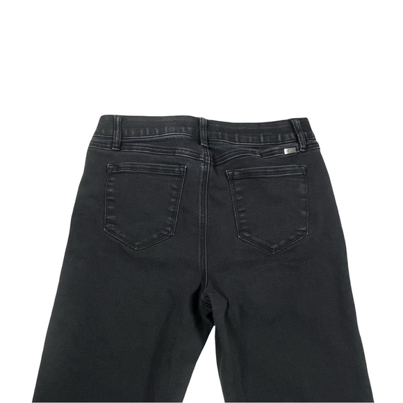 1822 Denim Women's Straight Leg Black Jeans Stretch Size 8 - Picture 7 of 10